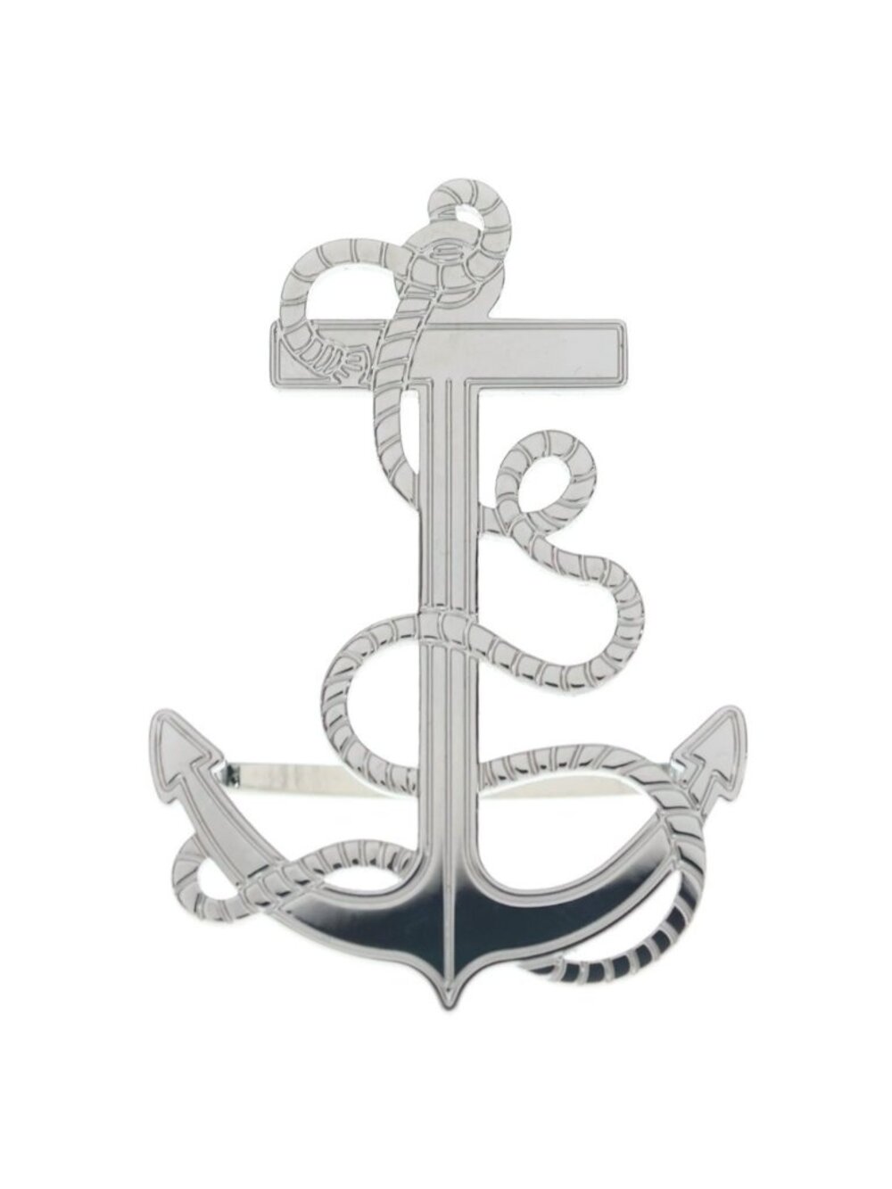 Hermes Scarf Ring Ankle Anchor Motif Silver - Picture 1 of 6